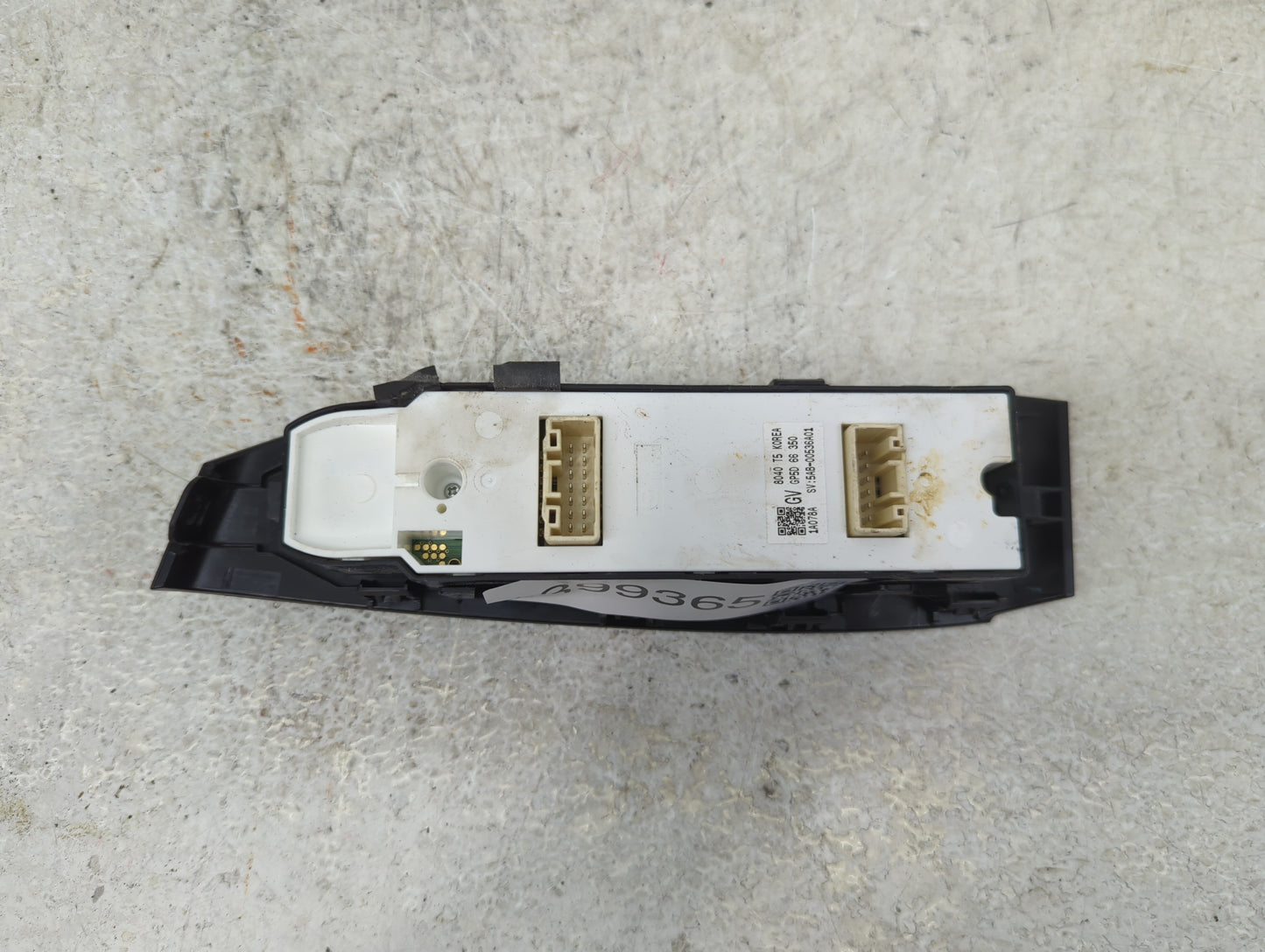 2018-2021 Mazda 6 Master Power Window Switch Replacement Driver Side Left P/N:GP5D 66 350 Fits Fits 2018 2019 2020 2021 OEM 