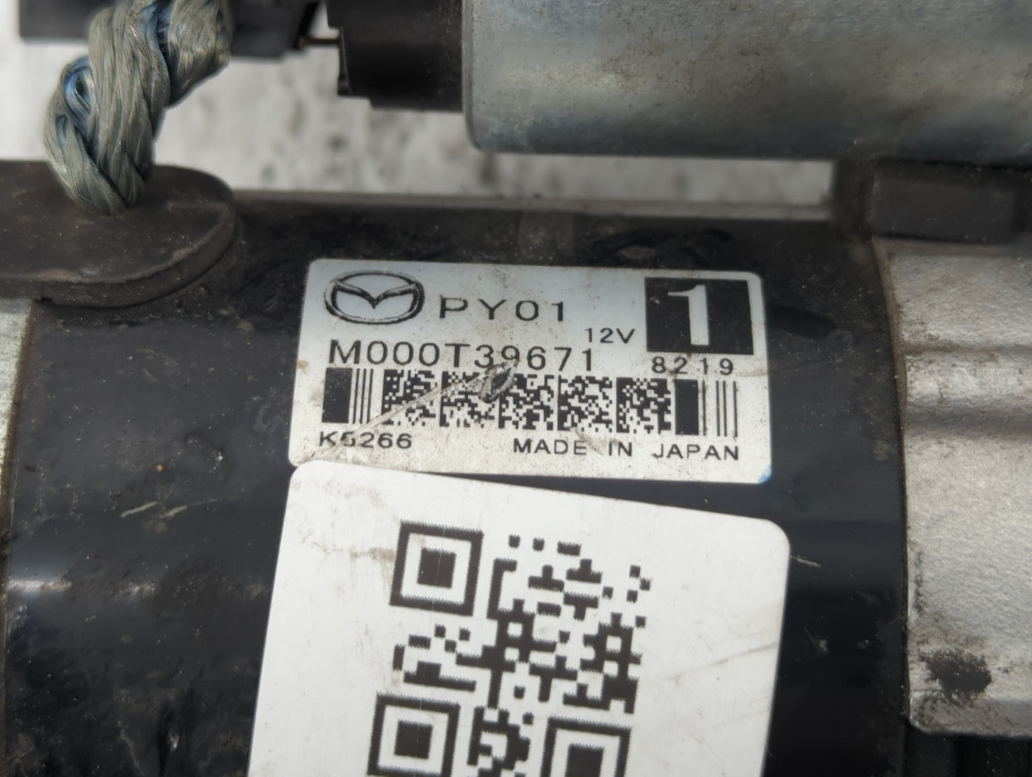 2014-2021 Mazda 6 Car Starter Motor Solenoid OEM P/N:M000T39671 Fits Fits 2014 2015 2016 2017 2018 2019 2020 2021 2022 OEM U