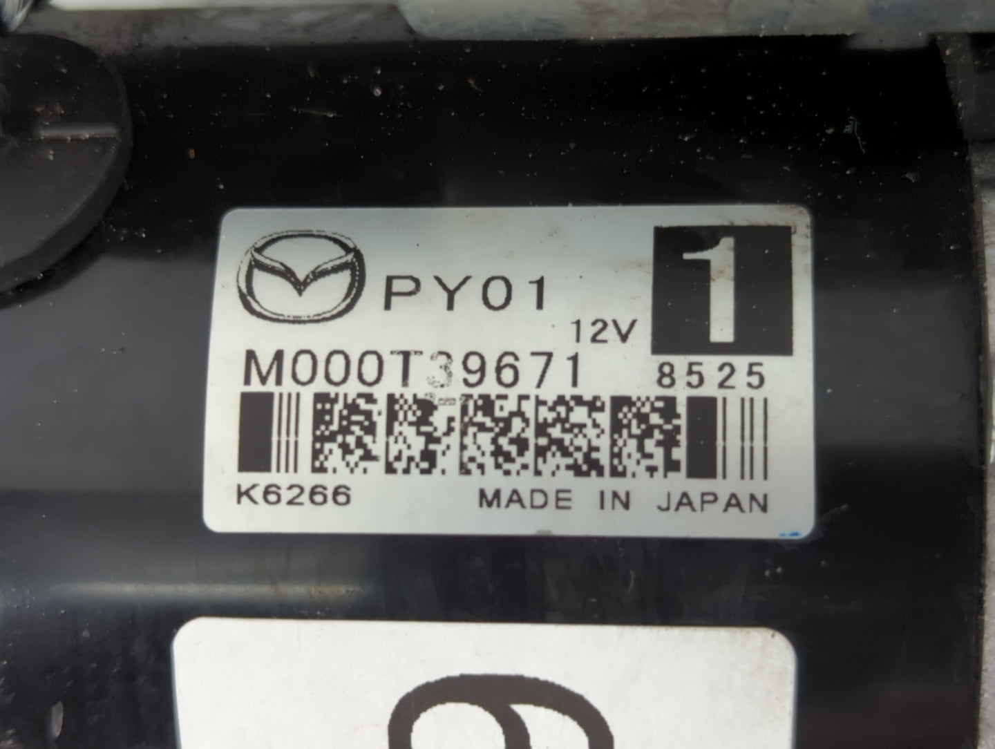 2014-2021 Mazda 6 Car Starter Motor Solenoid OEM P/N:M000T39671 Fits Fits 2014 2015 2016 2017 2018 2019 2020 2021 2022 OEM U