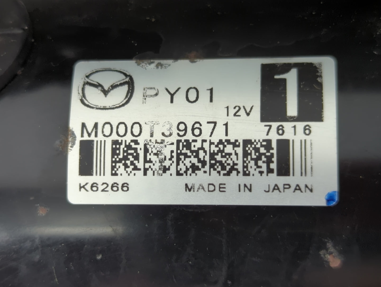 2014-2021 Mazda 6 Car Starter Motor Solenoid OEM P/N:M000T39671 Fits Fits 2014 2015 2016 2017 2018 2019 2020 2021 2022 OEM U