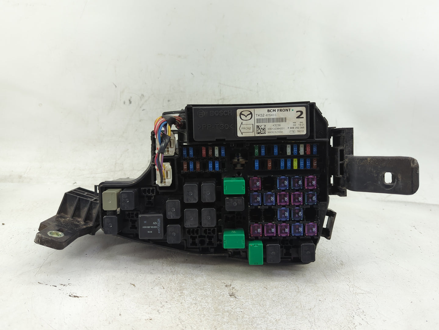 2013-2022 Mazda Cx-5 Fusebox Fuse Box Panel Relay Module P/N:K123-6676Y Fits OEM Used Auto Parts - Oemusedautoparts1.com
