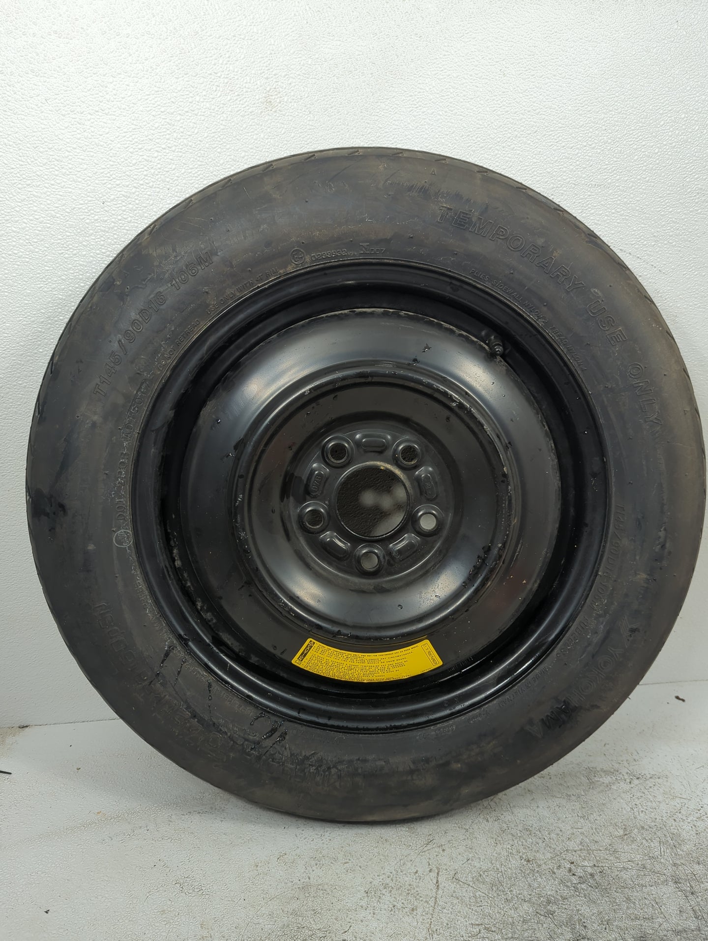 2018 Mazda Cx-5 Spare Donut Tire Wheel Rim Oem - Oemusedautoparts1.com