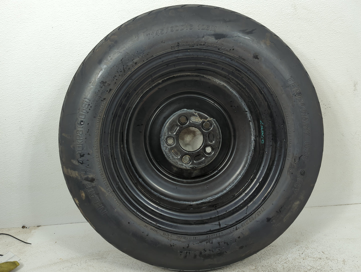 2018 Mazda Cx-5 Spare Donut Tire Wheel Rim Oem - Oemusedautoparts1.com