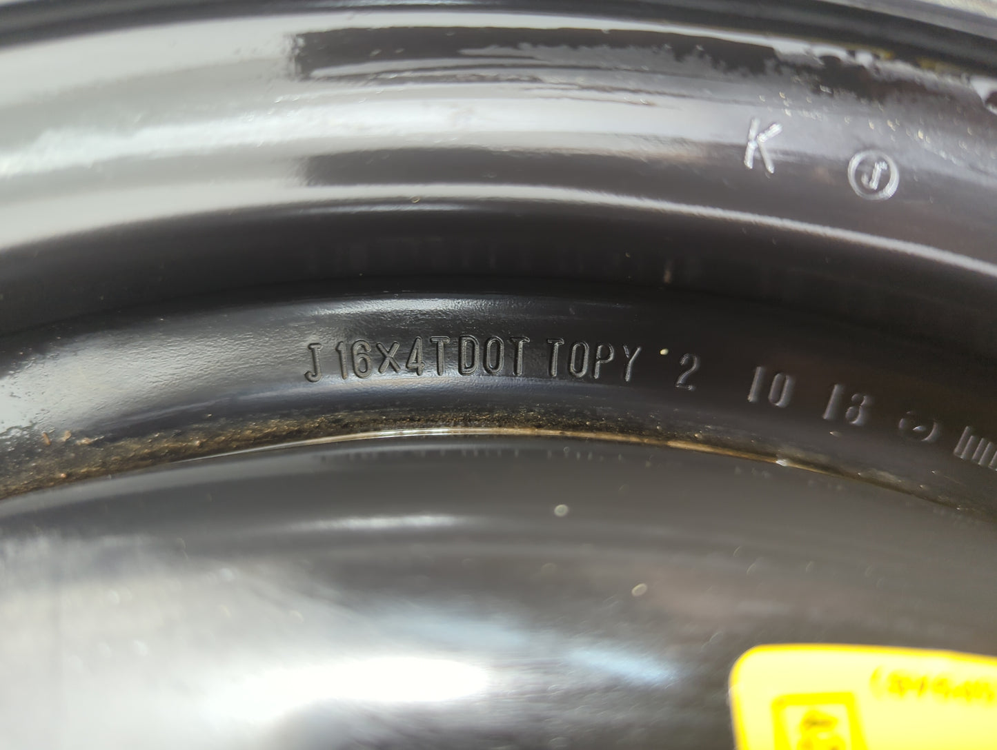 2018 Mazda Cx-5 Spare Donut Tire Wheel Rim Oem - Oemusedautoparts1.com