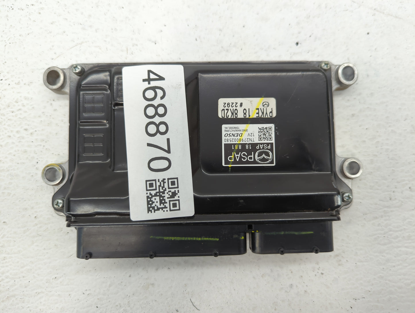 2010 Mazda Cx-7 PCM Engine Control Computer ECU ECM PCU OEM P/N:PSAP 18 881 PYKE 18 8K2D Fits OEM Used Auto Parts - Oemuseda