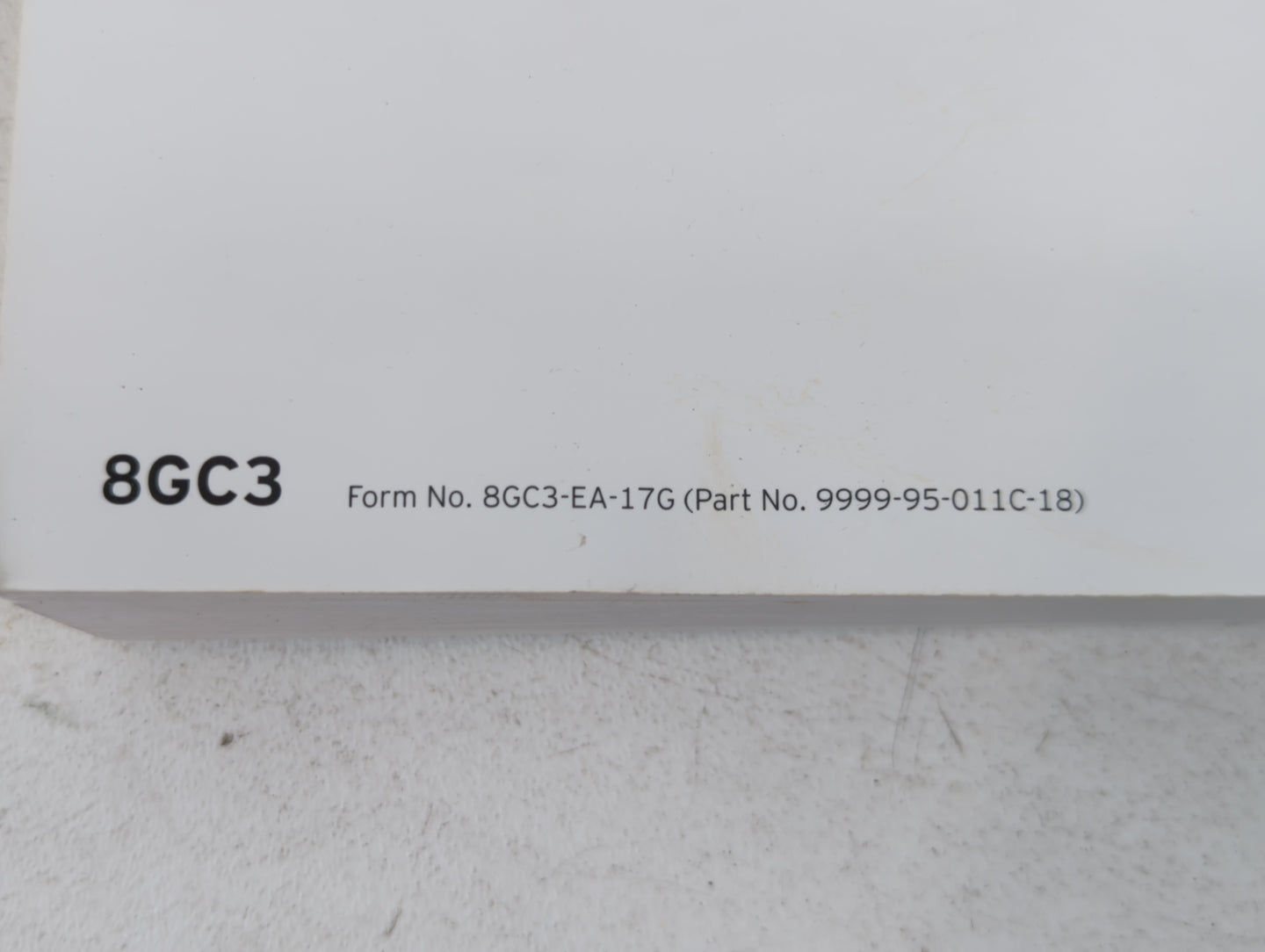 2018 Mazda Cx-9 Owners Manual Book Guide P/N:9999-95-011C-18 OEM Used Auto Parts - Oemusedautoparts1.com