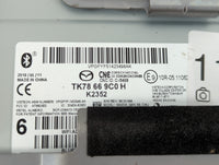 2016-2018 Mazda Cx-9 Radio AM FM Cd Player Receiver Replacement P/N:K2352 TK78 66 9C0H Fits Fits 2016 2017 2018 OEM Used Aut