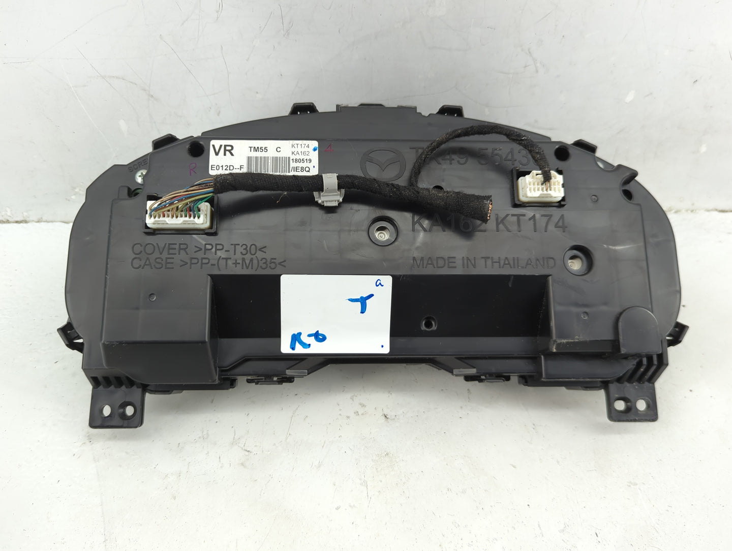 2018 Mazda Cx-9 Instrument Cluster Speedometer Gauges Fits OEM Used Auto Parts - Oemusedautoparts1.com