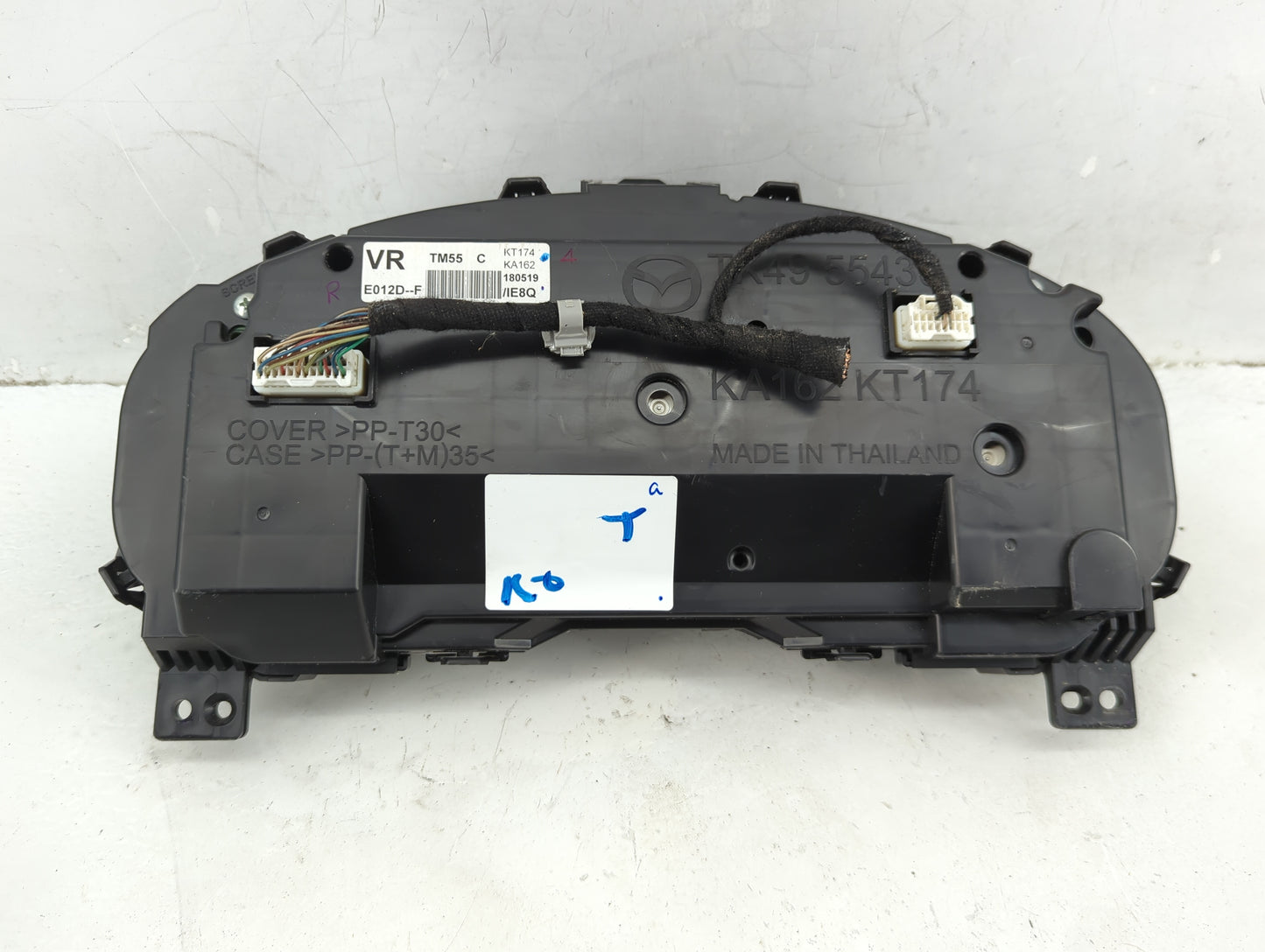 2018 Mazda Cx-9 Instrument Cluster Speedometer Gauges Fits OEM Used Auto Parts - Oemusedautoparts1.com