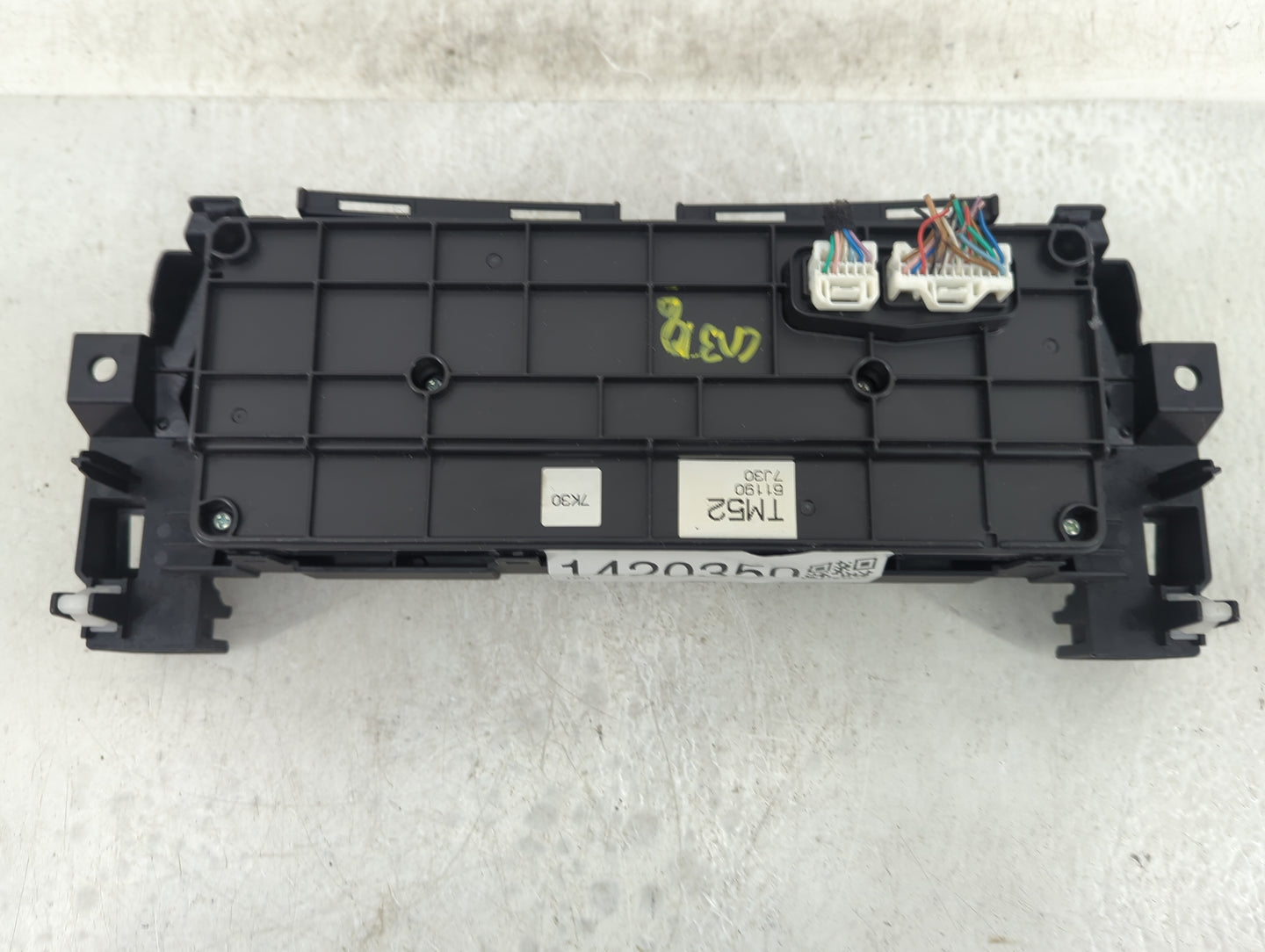 2018-2018 Mazda Cx-9 Ac Heater Climate Control Tm52|611907j30|7k30 - Oemusedautoparts1.com