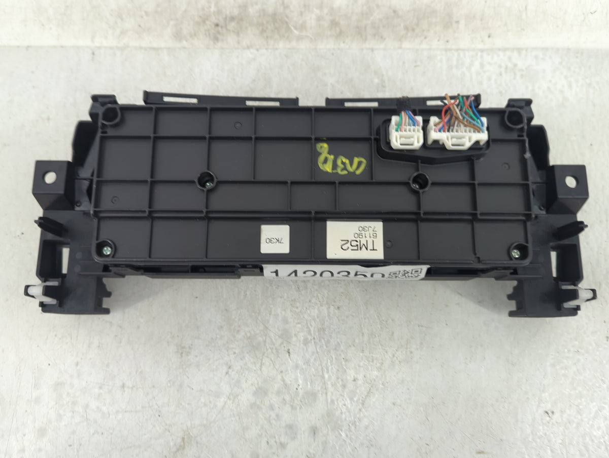 2018-2018 Mazda Cx-9 Ac Heater Climate Control Tm52|611907j30|7k30 - Oemusedautoparts1.com
