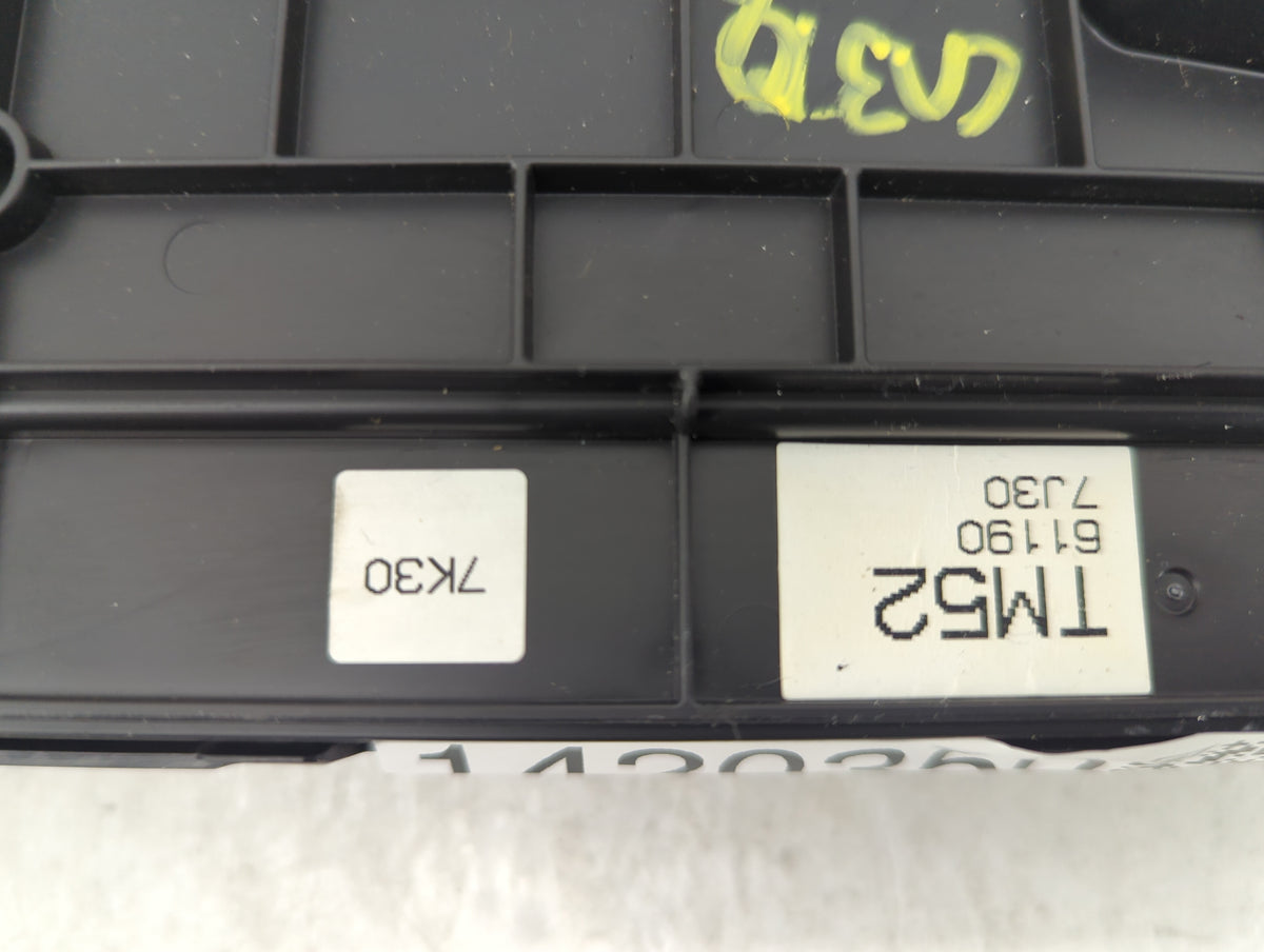 2018-2018 Mazda Cx-9 Ac Heater Climate Control Tm52|611907j30|7k30 - Oemusedautoparts1.com