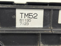 2018 Mazda Cx-9 Climate Control Module Temperature AC/Heater Replacement P/N:TM52 611907123 Fits OEM Used Auto Parts - Oemus