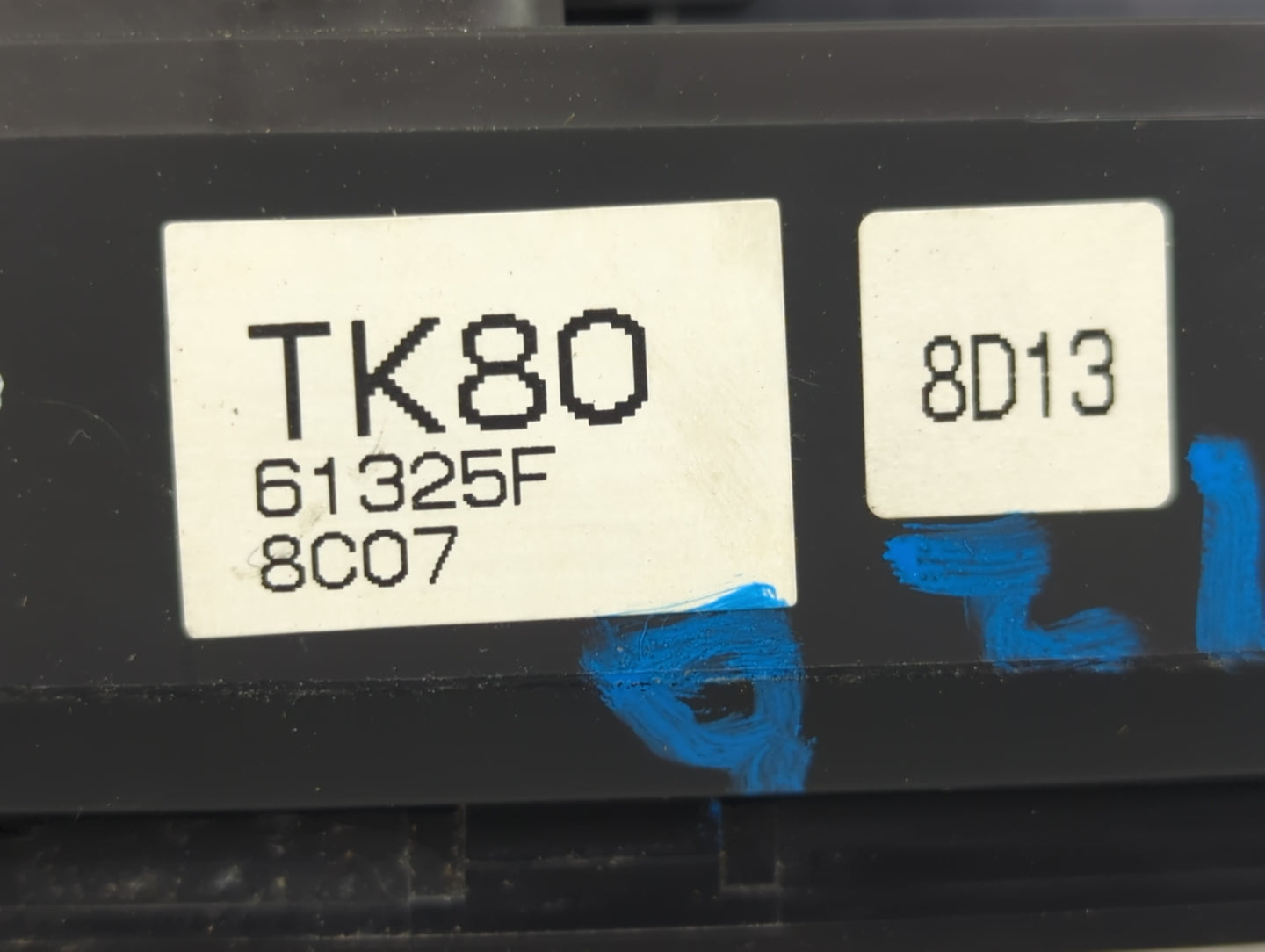 2018 Mazda Cx-9 Climate Control Module Temperature AC/Heater Replacement P/N:TK80 TK8061325F Fits OEM Used Auto Parts - Oemu