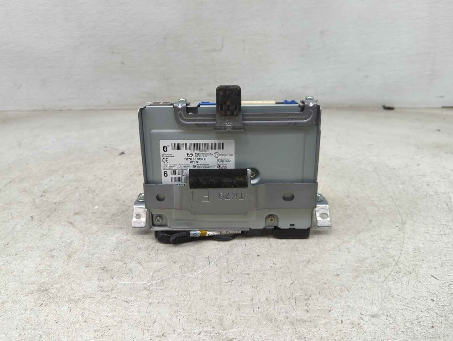 2016-2018 Mazda Cx-9 Radio AM FM Cd Player Receiver Replacement P/N:TK78 66 9C0 E VPGFYF15295632AH Fits Fits 2016 2017 2018 