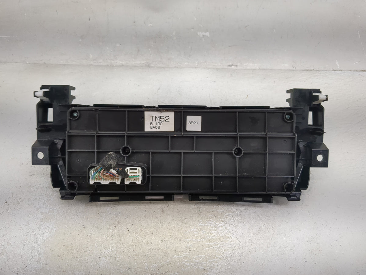 2018 Mazda Cx-9 Climate Control Module Temperature AC/Heater Replacement P/N:TM52 61190 8A08 Fits OEM Used Auto Parts - Oemu
