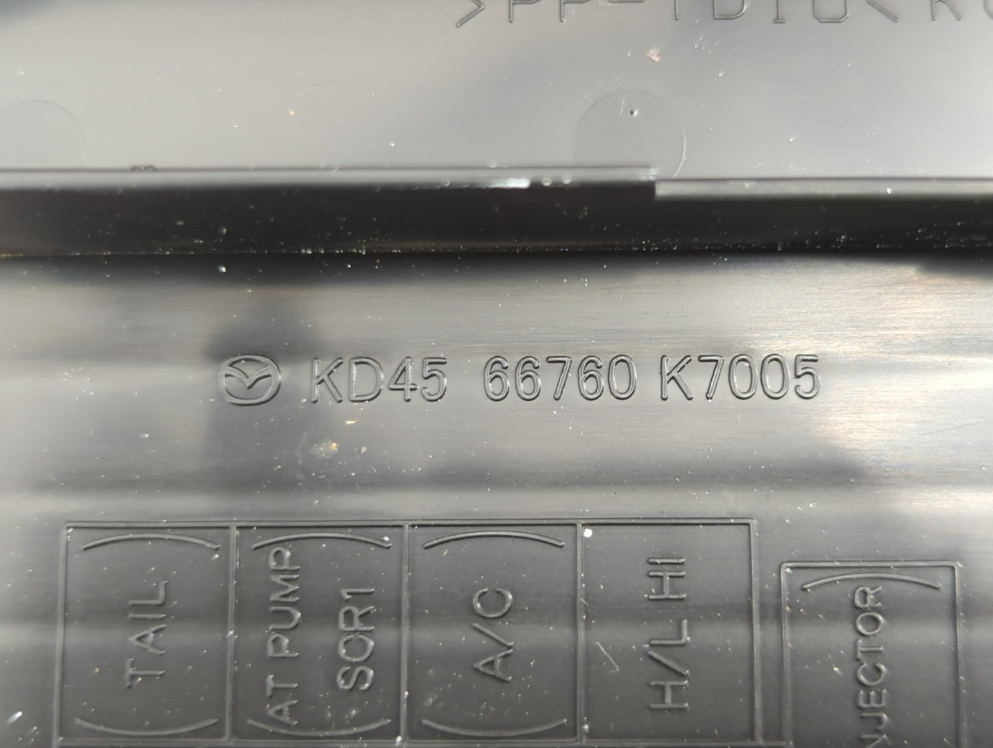 2016-2022 Mazda Cx-9 Fusebox Fuse Box Panel Relay Module P/N:030115278902 TK52-675X0 C Fits OEM Used Auto Parts - Oemusedaut