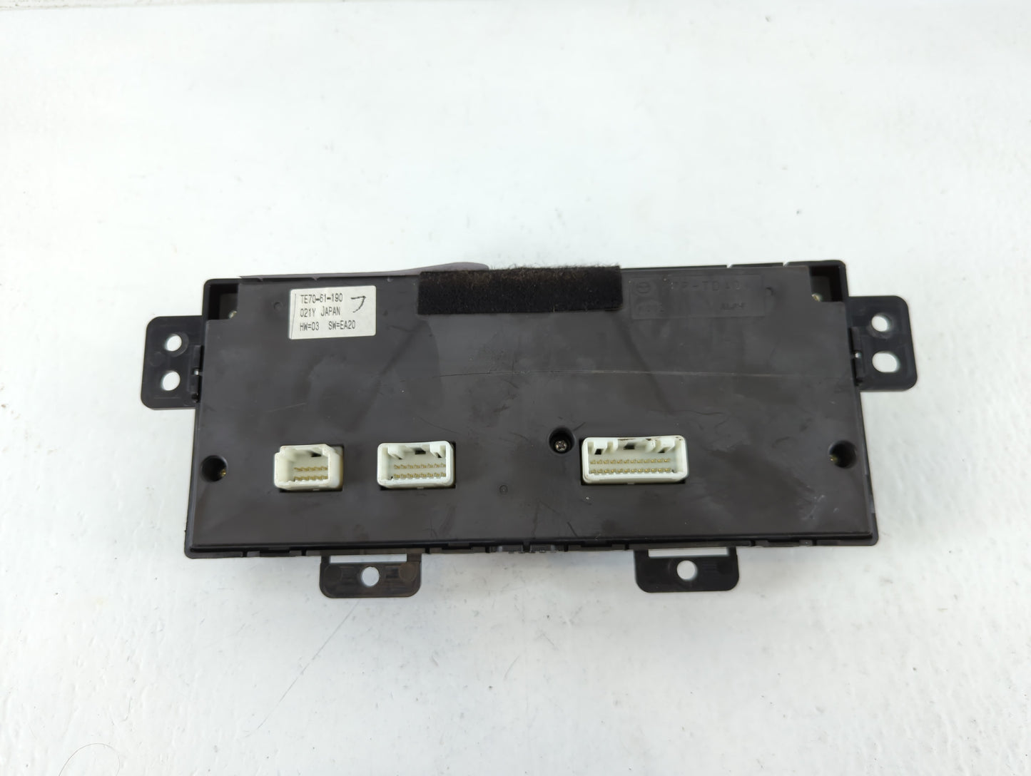 2010-2015 Mazda Cx-9 Climate Control Module Temperature AC/Heater Replacement P/N:TE70-61-190 Fits OEM Used Auto Parts - Oem