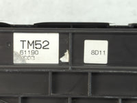 2018 Mazda Cx-9 Climate Control Module Temperature AC/Heater Replacement P/N:TM5261190 Fits OEM Used Auto Parts - Oemusedaut