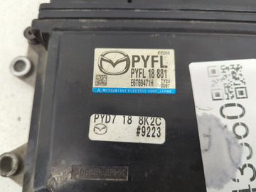 2018 Mazda Cx9 PCM Engine Control Computer ECU ECM PCU OEM P/N:PYFL18881 E6T69471H Fits Fits 2016 2017 2019 2020 2021 2022 OEM Used Auto Parts