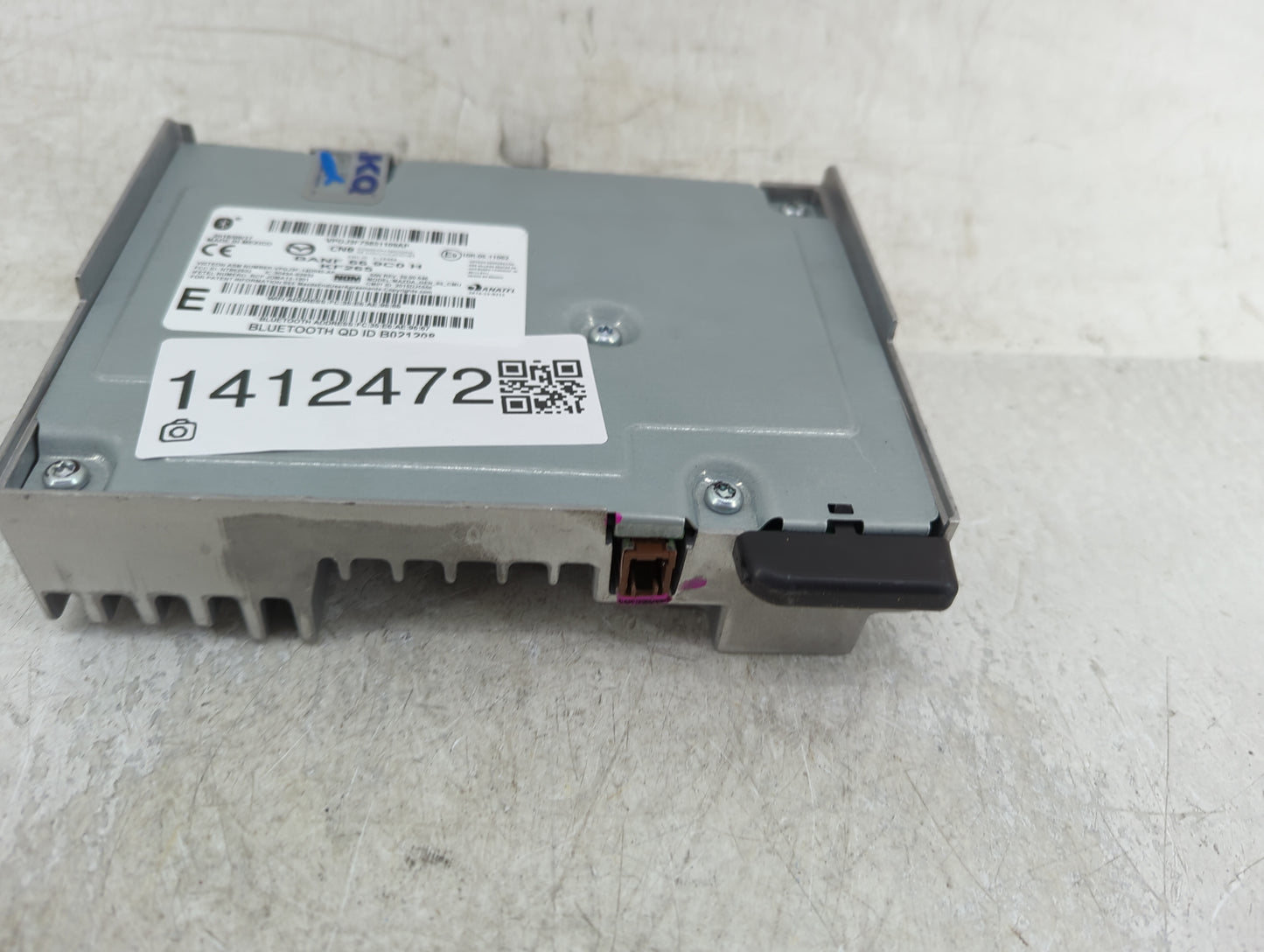 2018 Mazda Mazda3 Radio AM FM Cd Player Receiver Replacement P/N:BAN1669U0 ZG611066P, 2640016 Fits Fits 2016 2017 2019 2020 