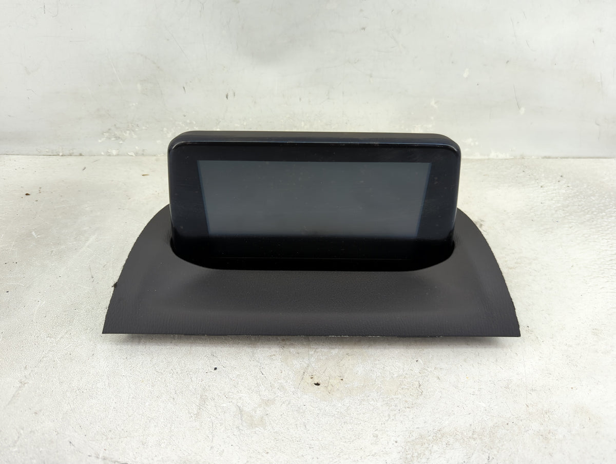 2018 Mazda Mazda3 Information Radio Display Screen Black - Oemusedautoparts1.com