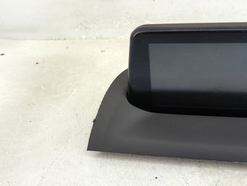 2018 Mazda Mazda3 Information Radio Display Screen Black