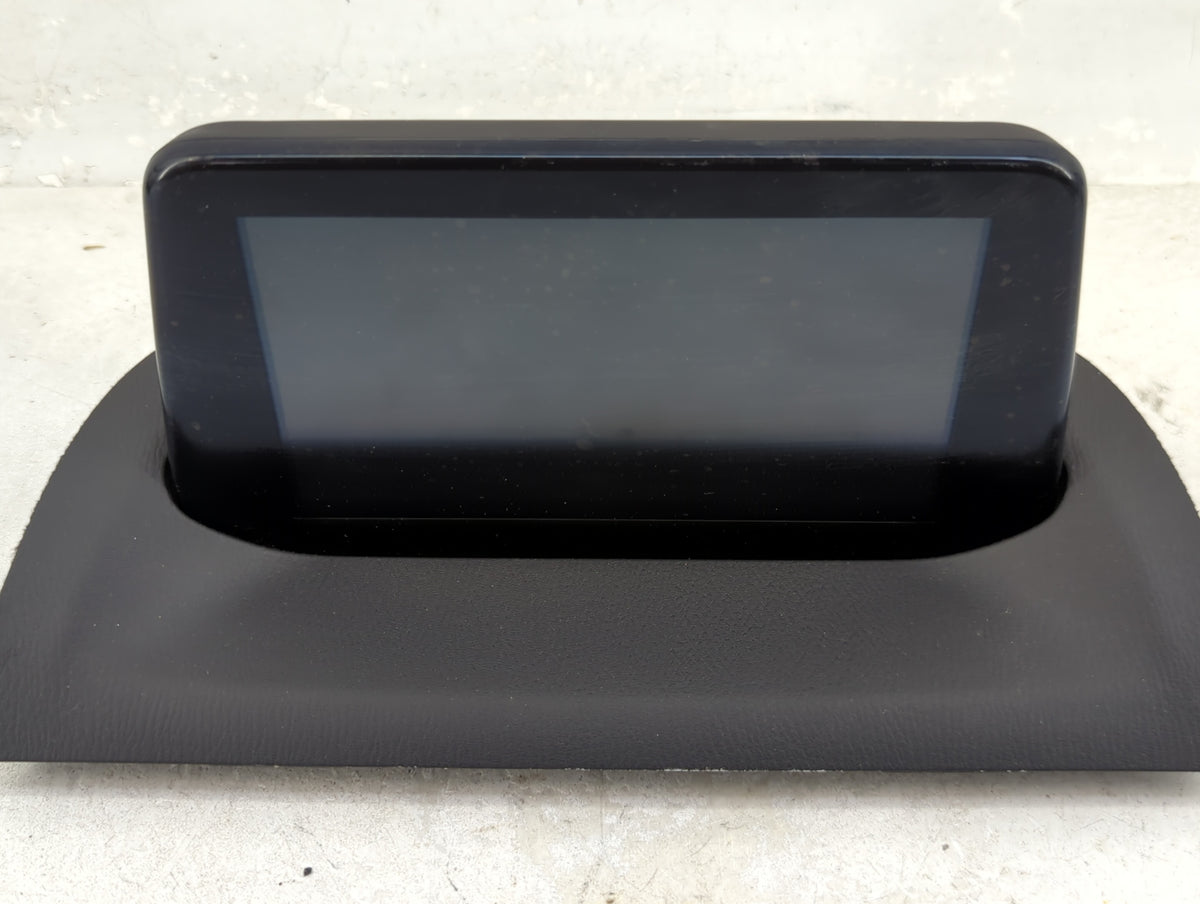 2018 Mazda Mazda3 Information Radio Display Screen Black - Oemusedautoparts1.com