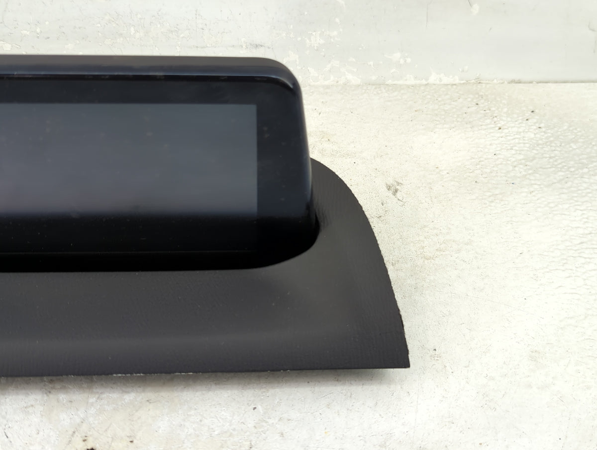 2018 Mazda Mazda3 Information Radio Display Screen Black - Oemusedautoparts1.com