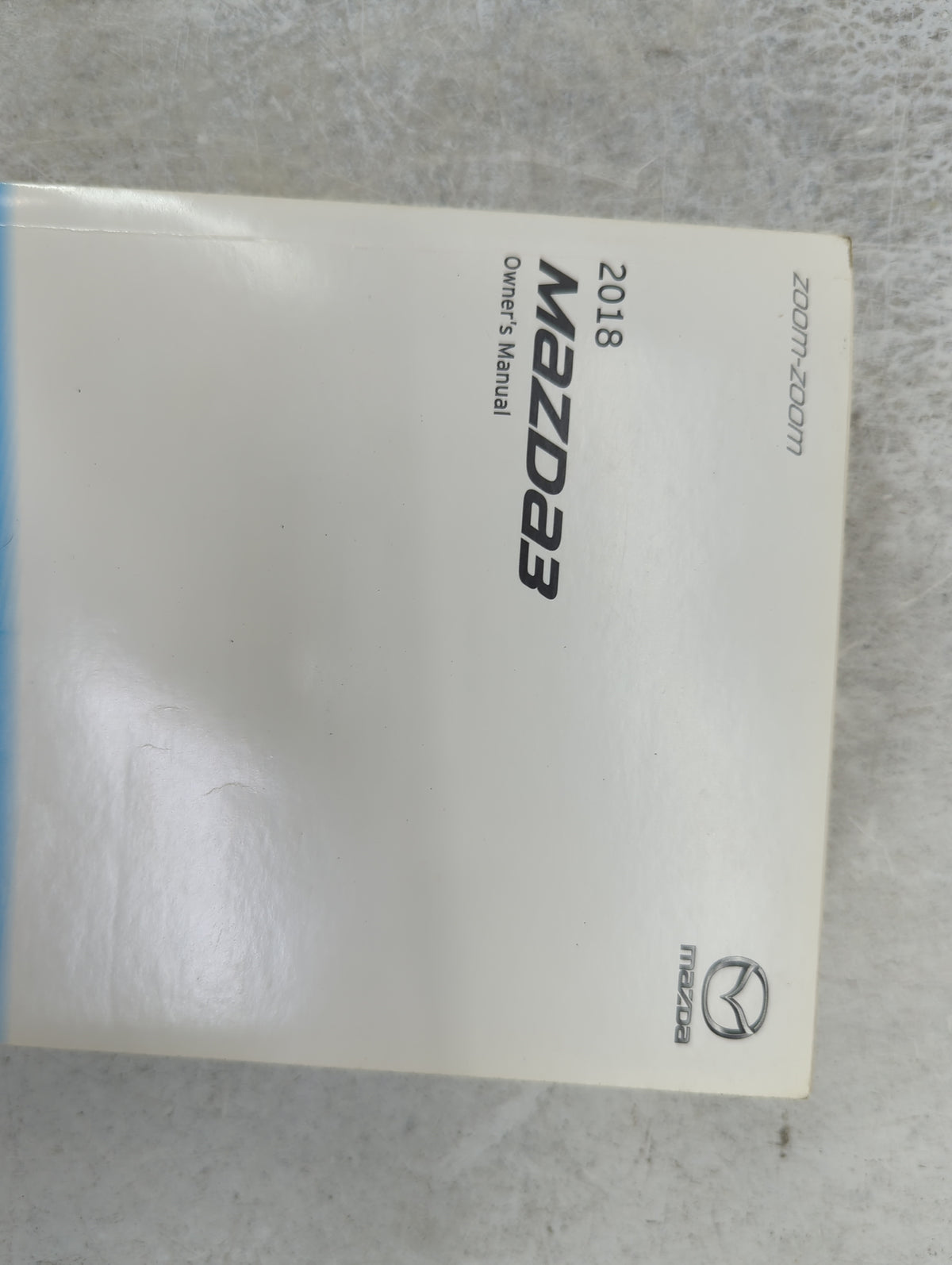 2018 Mazda Mazda3 Owners Manual Book Guide P/N:9999-95-038C-18 OEM Used Auto Parts - Oemusedautoparts1.com