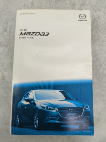 compare product 2018 Mazda Mazda3 Owners Manual Book Guide P/N:8GE4-EA-17FM 9999-95-038C-18 OEM Used Auto Parts