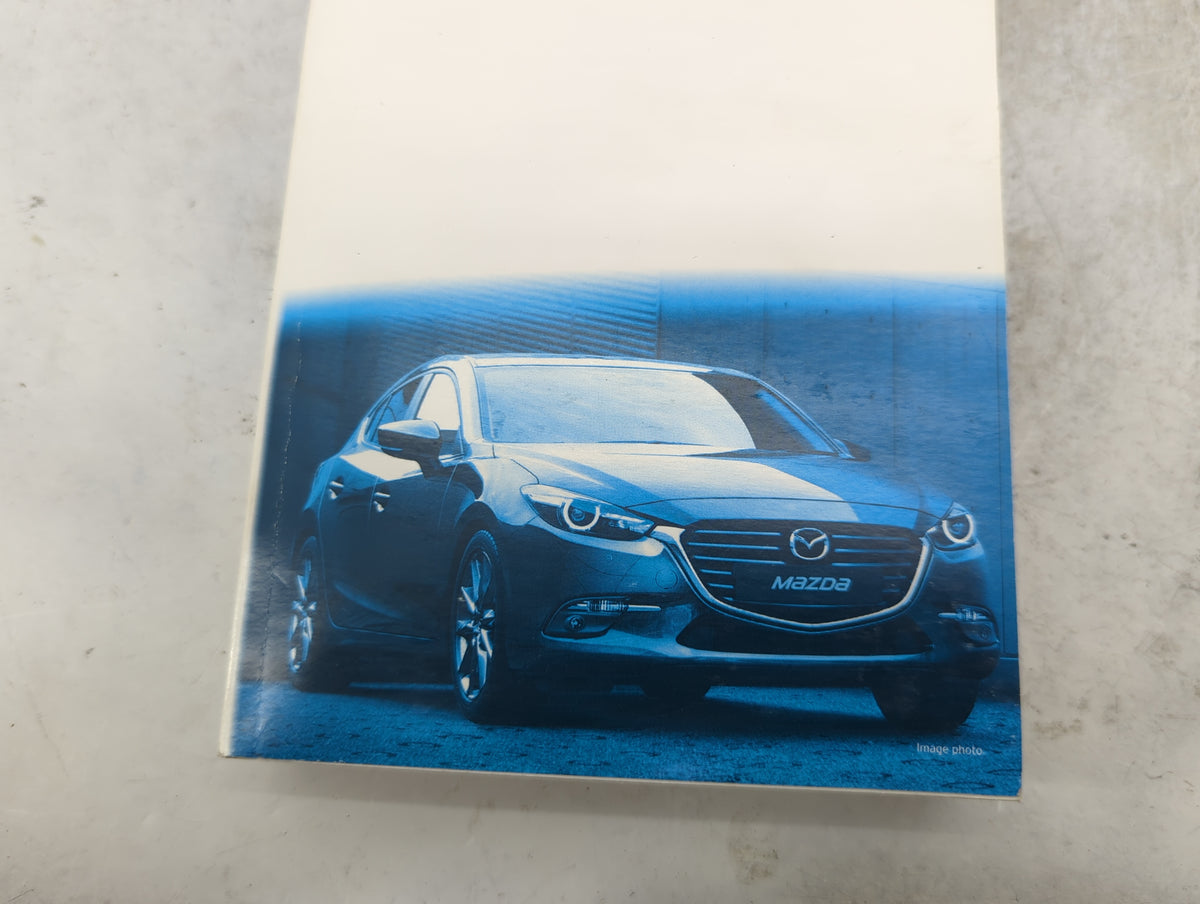 2018 Mazda Mazda3 Owners Manual Book Guide P/N:8GE4-EA-17FM 9999-95-038C-18 OEM Used Auto Parts - Oemusedautoparts1.com