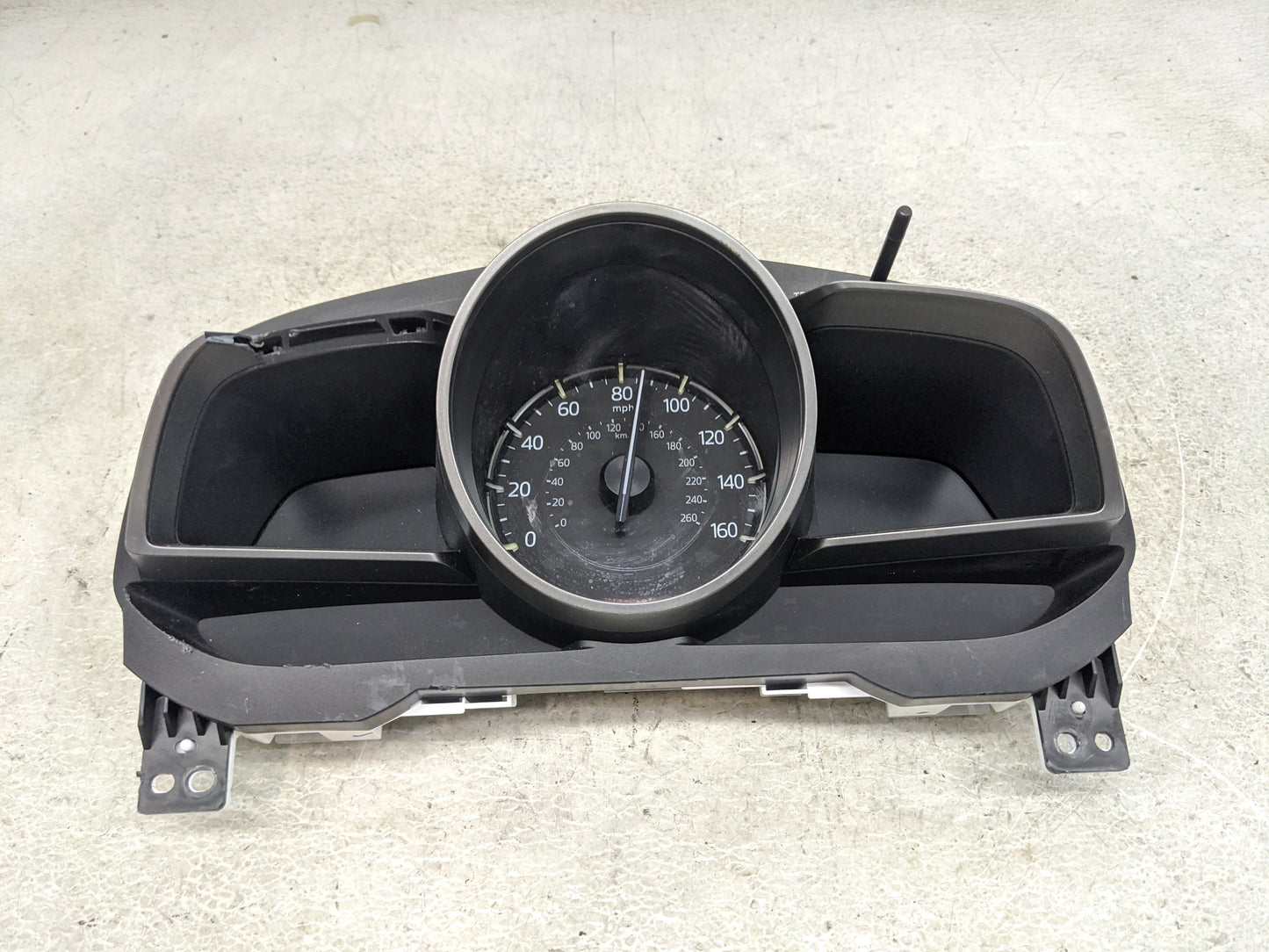 2018 Mazda Mazda3 Instrument Cluster Speedometer Gauges P/N:BJS755430 KF370 Miles:105K Fits Fits 2017 OEM Used Auto Parts - 