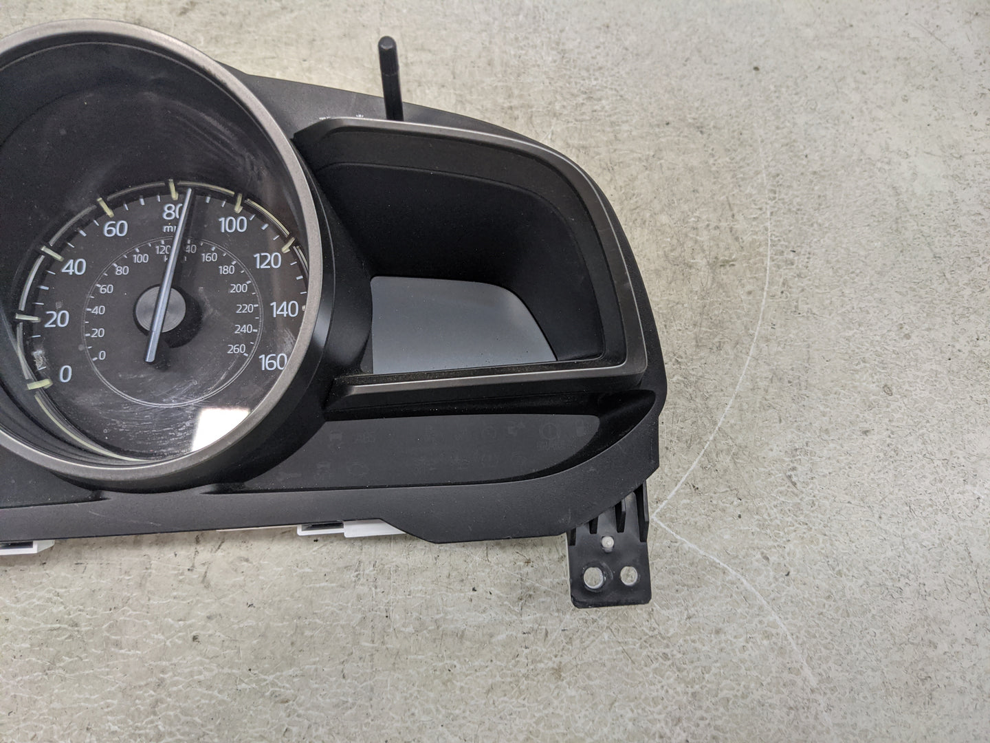 2018 Mazda Mazda3 Instrument Cluster Speedometer Gauges P/N:BJS755430 KF370 Miles:105K Fits Fits 2017 OEM Used Auto Parts - 