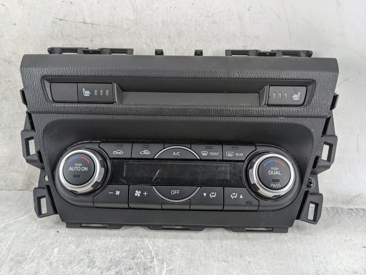 2018 Mazda Mazda3 Climate Control Module Temperature AC/Heater Replacement P/N:BAES61190D K4000, VPGALH-18C612-FF Fits Fits 