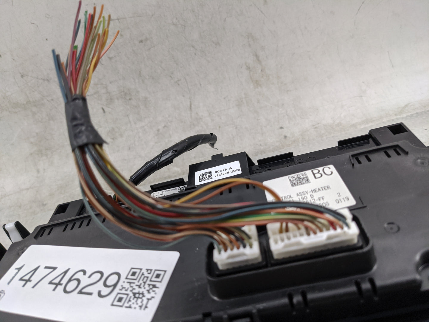 2018 Mazda Mazda3 Climate Control Module Temperature AC/Heater Replacement P/N:BAES61190D K4000, VPGALH-18C612-FF Fits Fits 