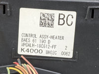 2018 Mazda Mazda3 Climate Control Module Temperature AC/Heater Replacement P/N:BAES61190D VPGALH-18C612-FF Fits Fits 2017 OE