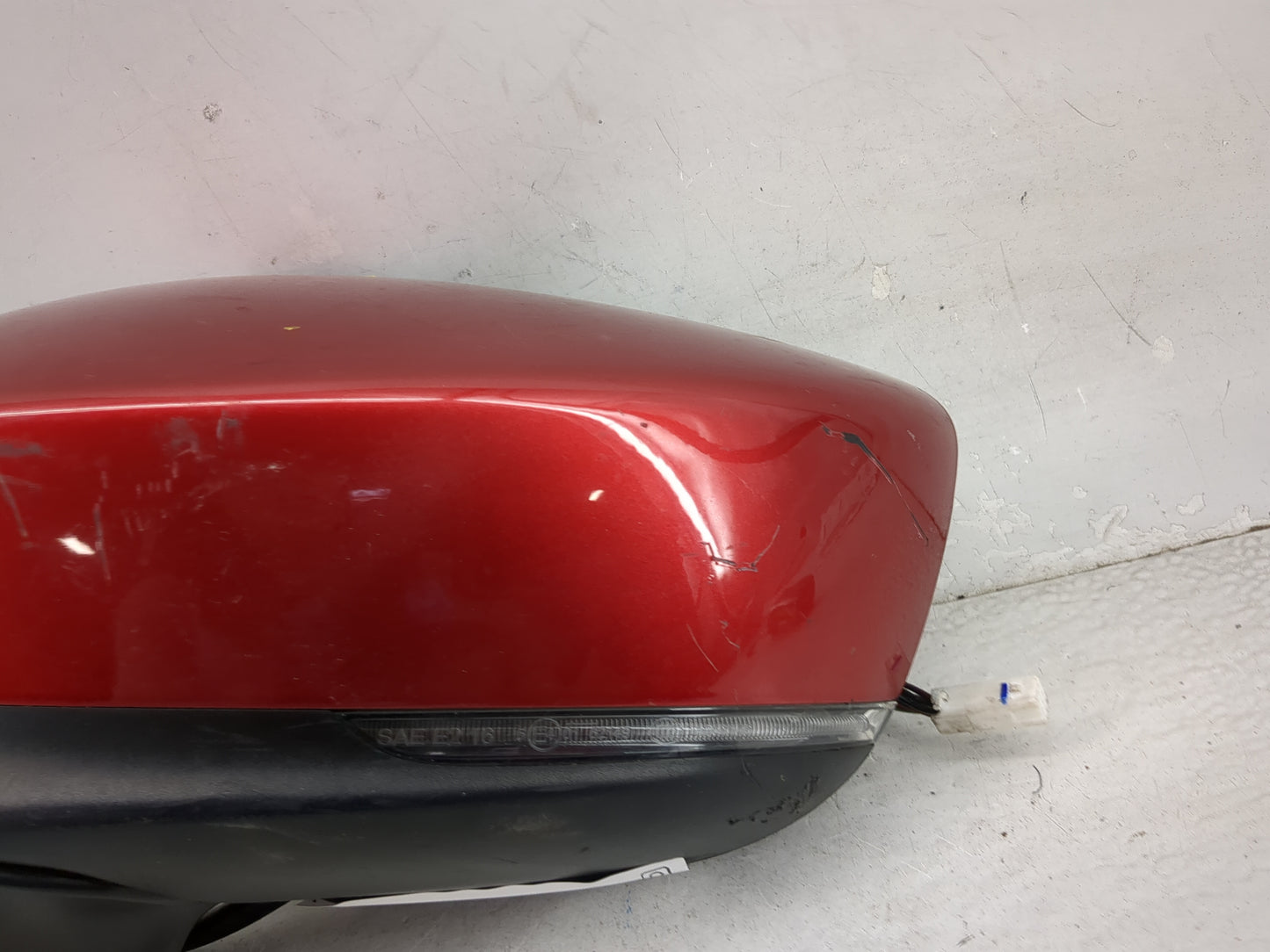 2018 Mazda Mazda3 Driver Side View Mirror - Left Door Mirror OEM Used - Oemusedautoparts1.com