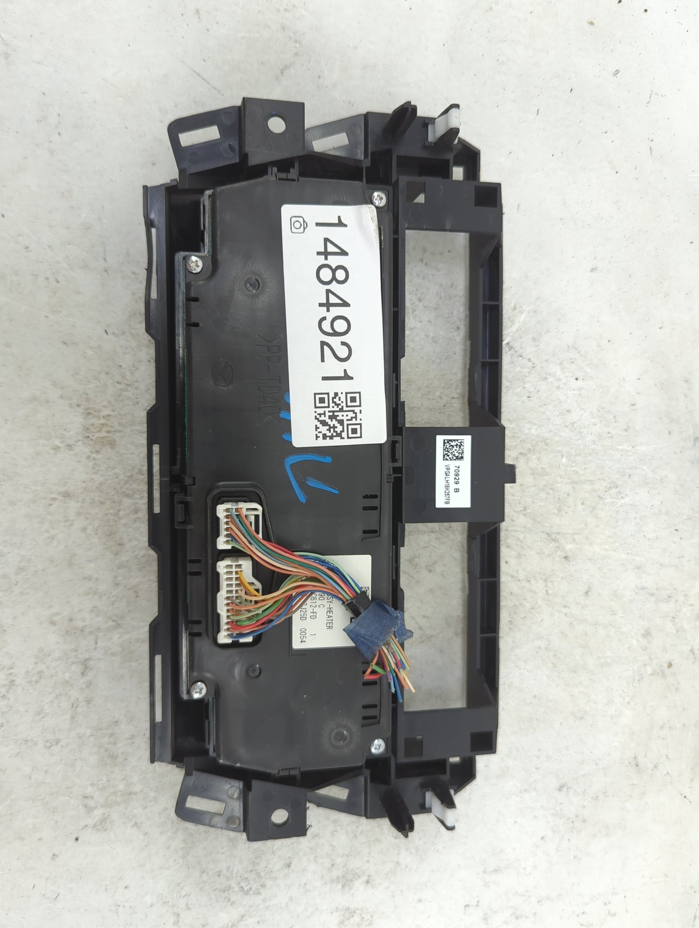 2018 Mazda Mazda3 Climate Control Module Temperature AC/Heater Replacement P/N:KB8A61190C K1900C, 0054 Fits Fits 2014 2015 2