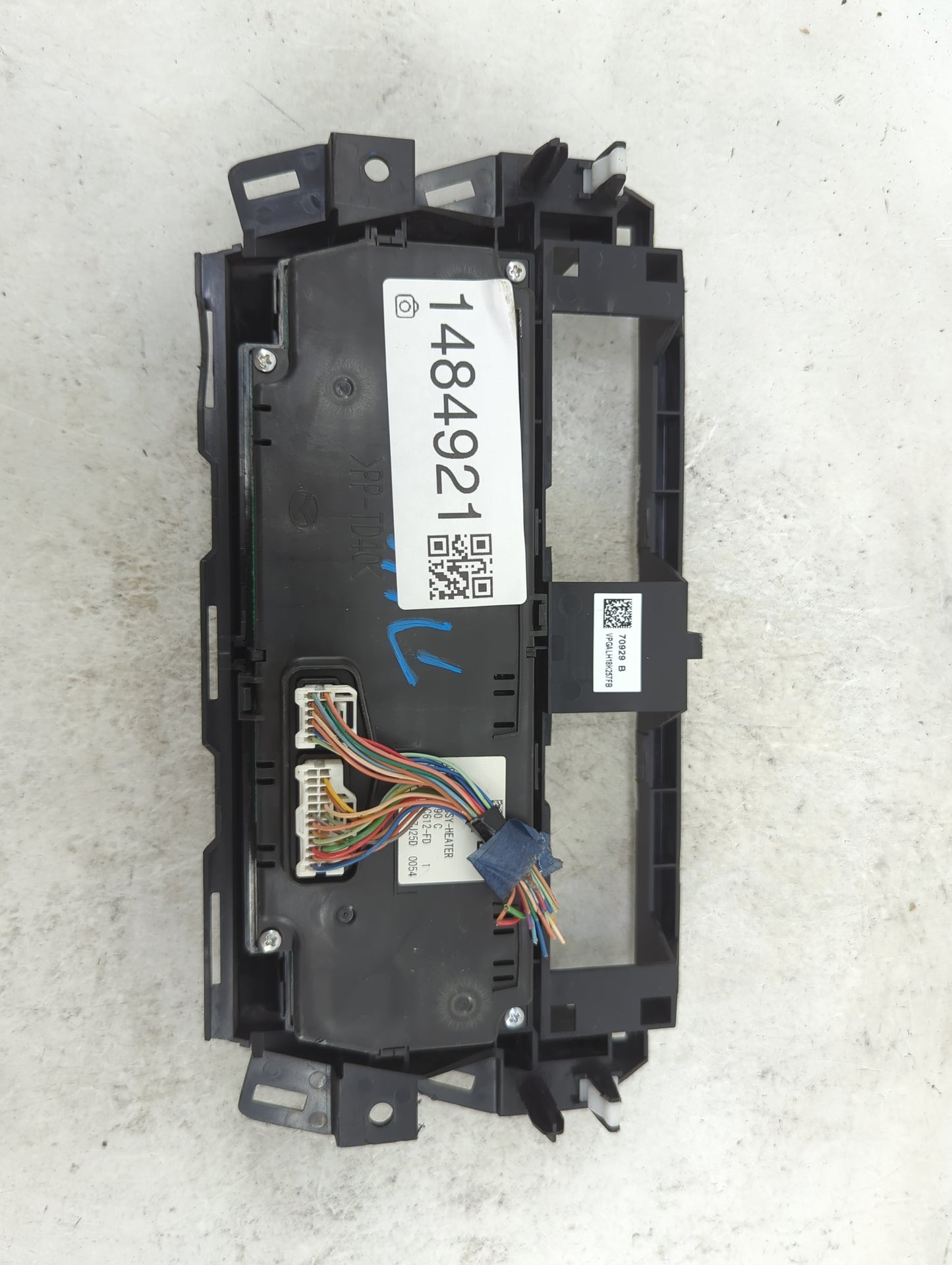 2018 Mazda Mazda3 Climate Control Module Temperature AC/Heater Replacement P/N:KB8A61190C K1900C, 0054 Fits Fits 2014 2015 2