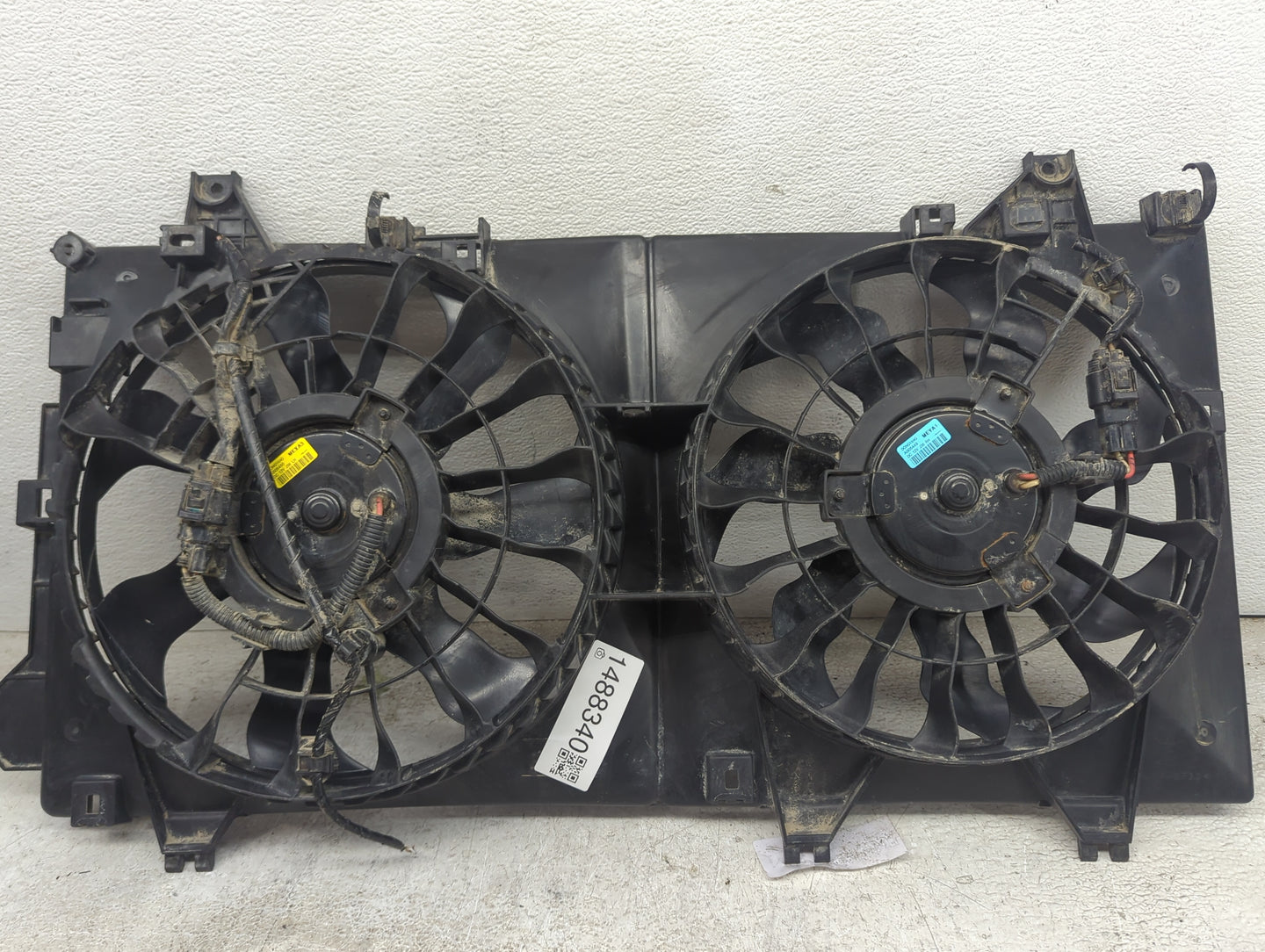 2018 Mazda Mazda3 Electric Radiator Cooling Fan Motor Assembly Fits Fits 2014 2015 2016 2017 OEM Used Auto Parts - Oemusedau