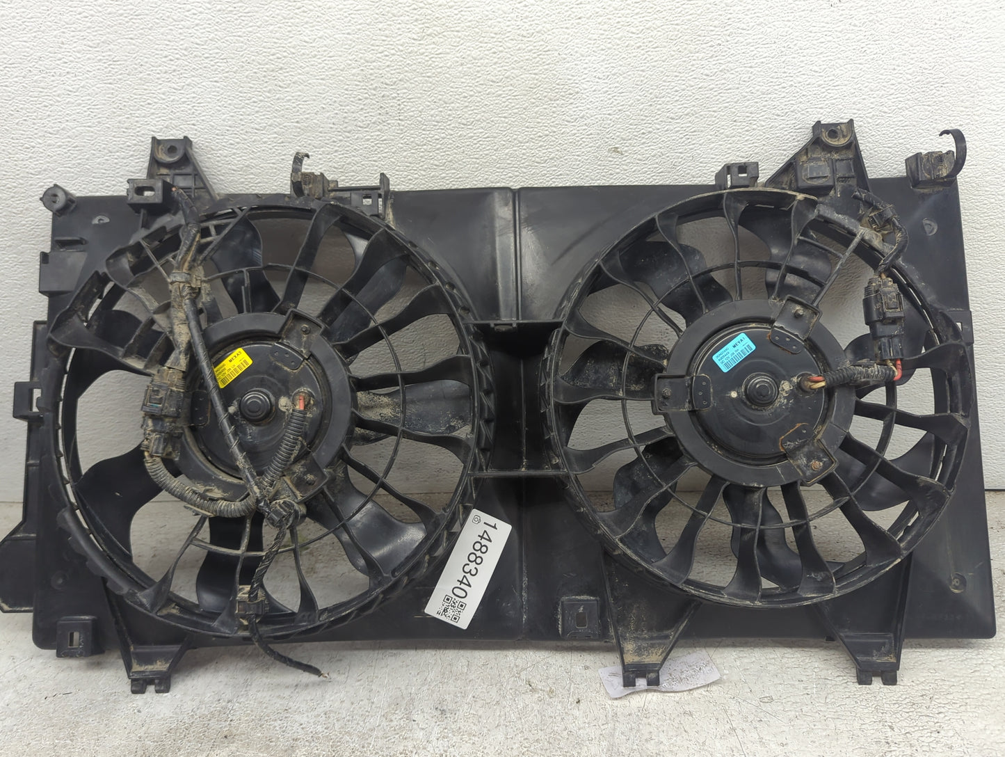 2018 Mazda Mazda3 Electric Radiator Cooling Fan Motor Assembly Fits Fits 2014 2015 2016 2017 OEM Used Auto Parts - Oemusedau