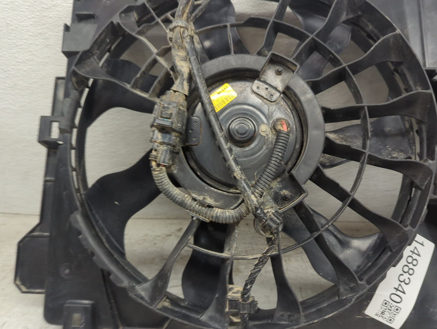 2018 Mazda Mazda3 Electric Radiator Cooling Fan Motor Assembly Fits Fits 2014 2015 2016 2017 OEM Used Auto Parts - Oemusedau