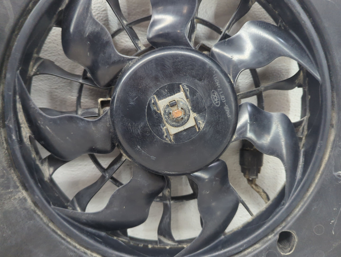 2018 Mazda Mazda3 Electric Radiator Cooling Fan Motor Assembly Fits Fits 2014 2015 2016 2017 OEM Used Auto Parts - Oemusedau
