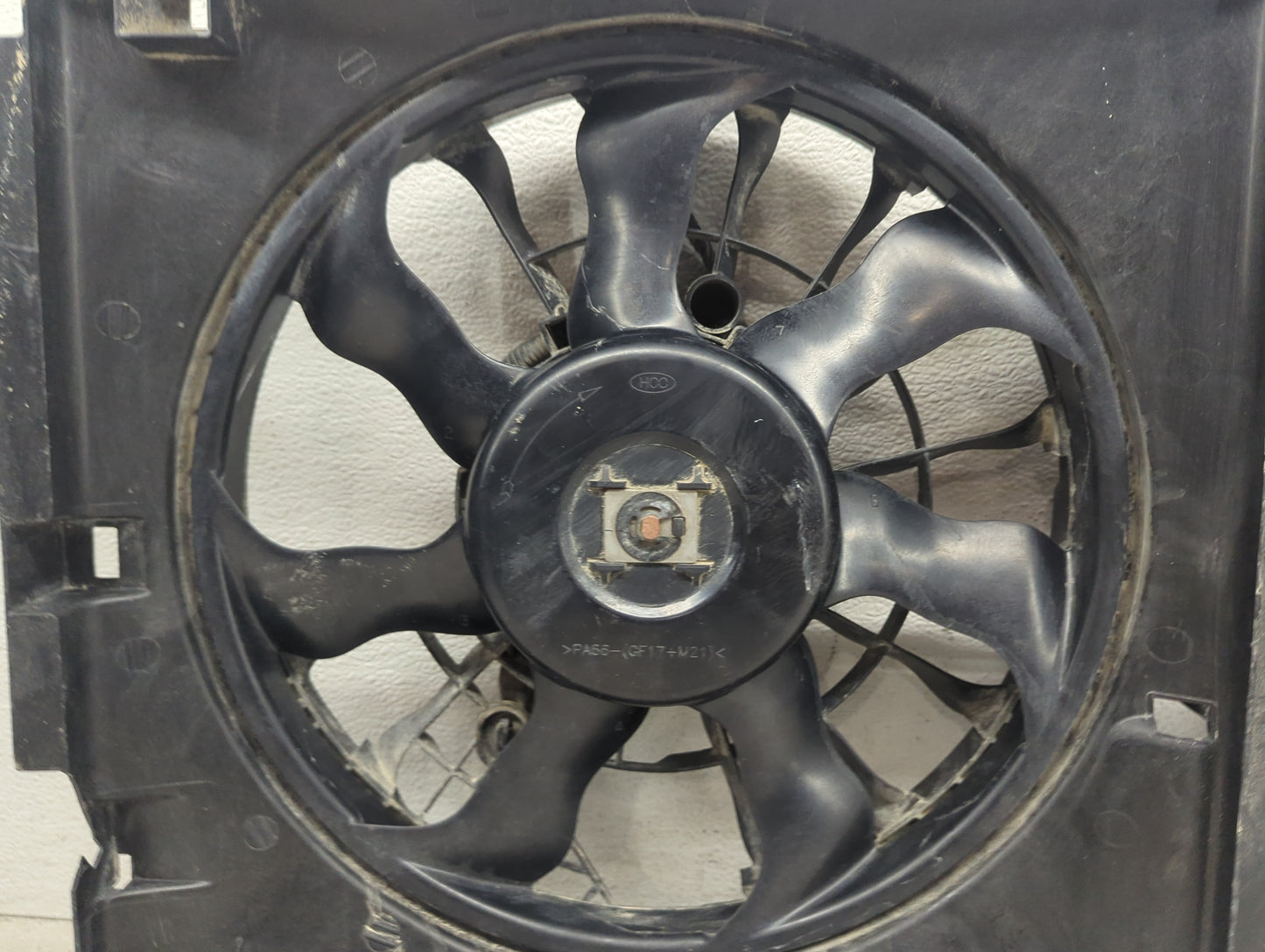 2018 Mazda Mazda3 Electric Radiator Cooling Fan Motor Assembly Fits Fits 2014 2015 2016 2017 OEM Used Auto Parts - Oemusedau