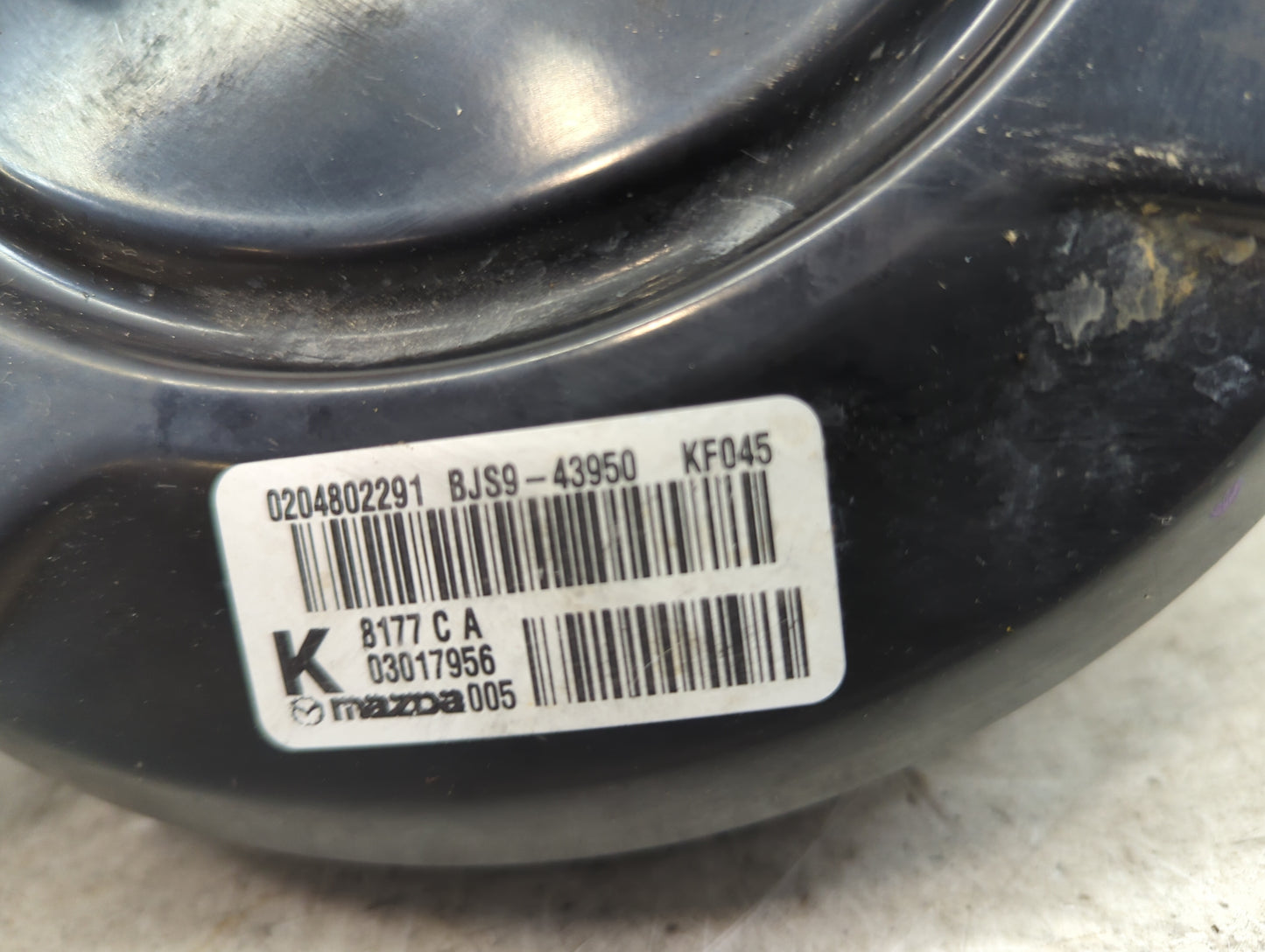 Mazda Mazda3 Power Brake Booster Oem 1490153 - Oemusedautoparts1.com