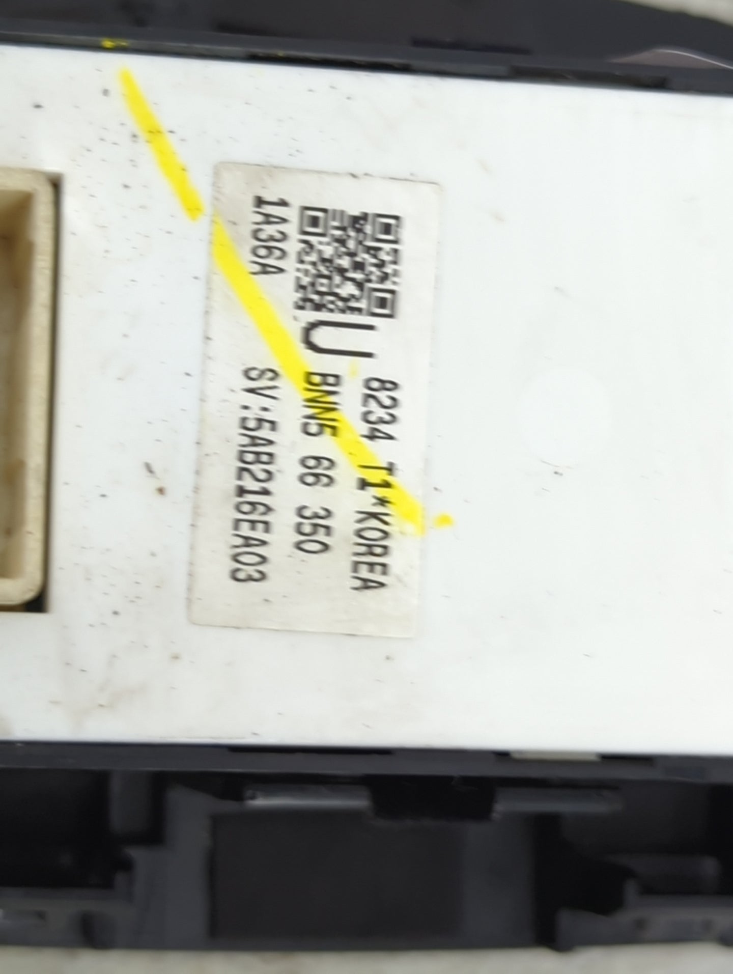 2018 Mazda Mazda3 Master Power Window Switch Replacement Driver Side Left P/N:BNM5 66 350 8234 Fits Fits 2017 OEM Used Auto 