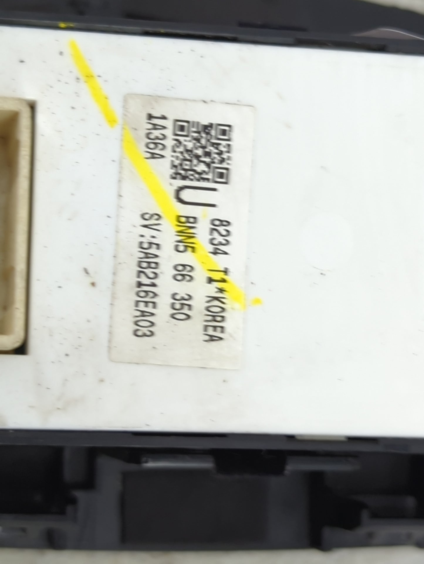 2018 Mazda Mazda3 Master Power Window Switch Replacement Driver Side Left P/N:BNM5 66 350 8234 Fits Fits 2017 OEM Used Auto 