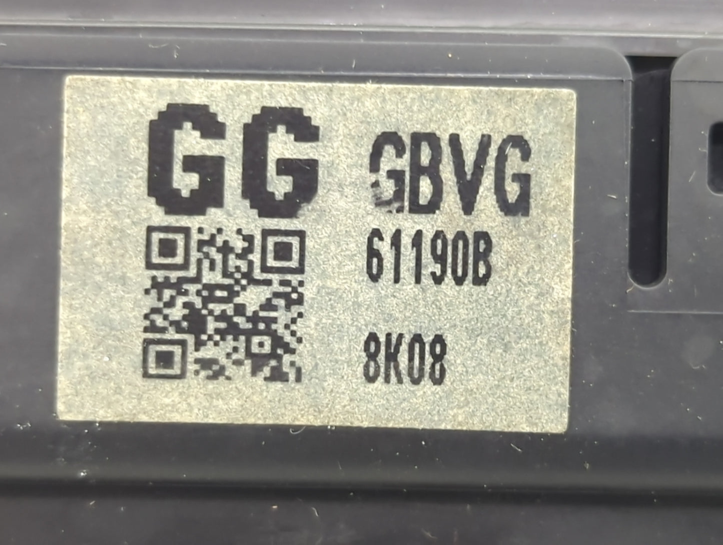 2018 Mazda Mazda6 Climate Control Module Temperature AC/Heater Replacement P/N:GBVG61190B Fits OEM Used Auto Parts - Oemused