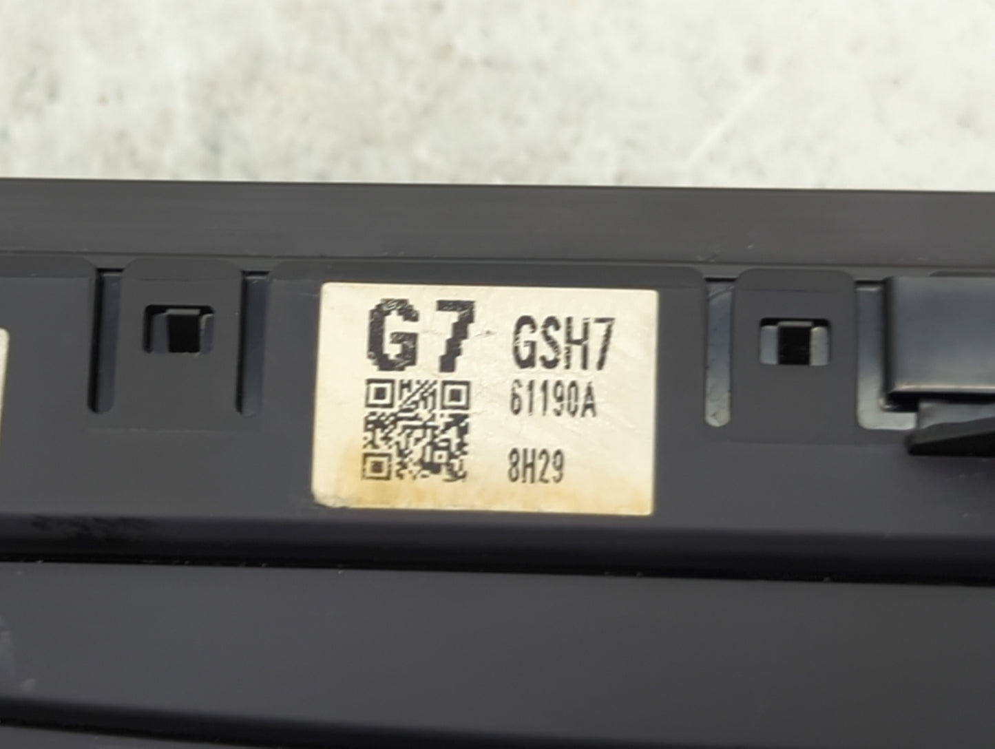 2018 Mazda Mazda6 Climate Control Module Temperature AC/Heater Replacement P/N:GSH7 61190A Fits Fits 2019 2020 2021 OEM Used